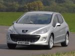 Peugeot 308 5-Door 2008 года (UK)